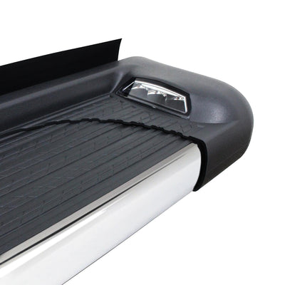5 1/2in Wide SG6 Polished Aluminum Running Boards <br> 07-19 Chevy Silverado GMC Sierra 1500-3500 HD