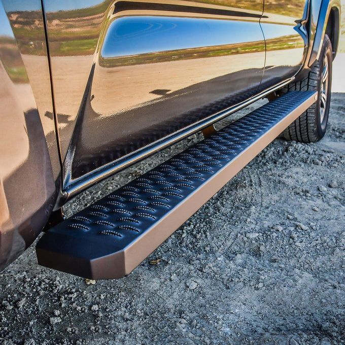Grate Steps Running Boards <br> 88-26 Chevy GMC Ford Nissan Toyota Infiniti