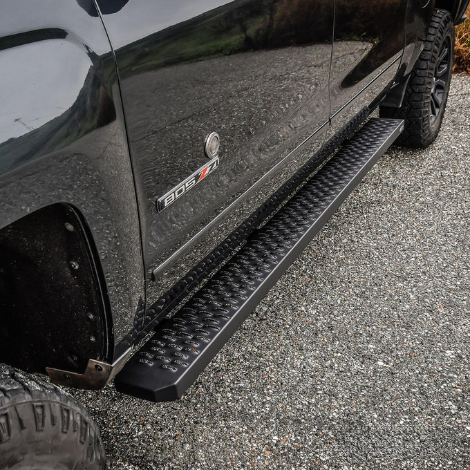 Grate Steps Running Boards <br> 04-25 Chevy Silverado GMC Sierra 1500-3500 HD