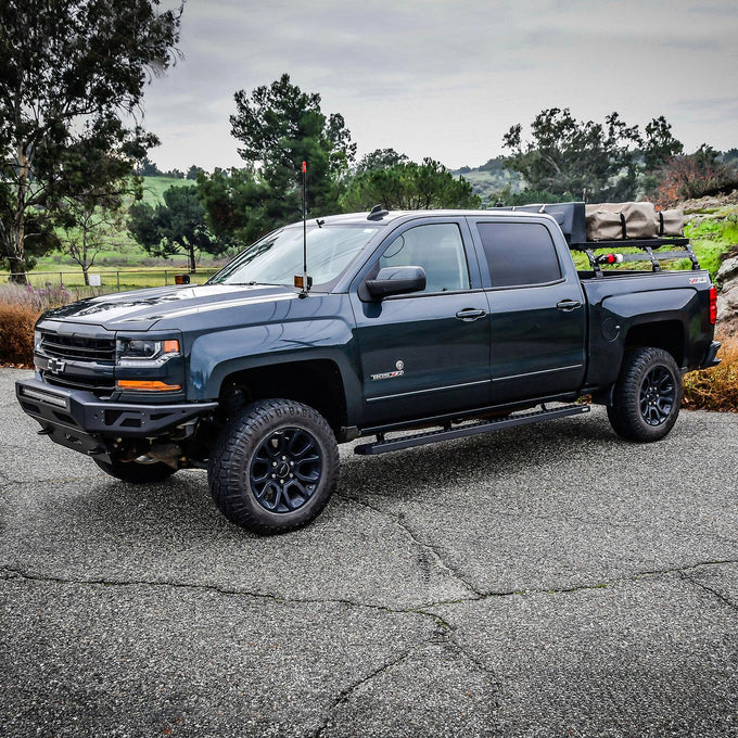 Grate Steps Running Boards <br> 04-25 Chevy Silverado GMC Sierra 1500-3500 HD