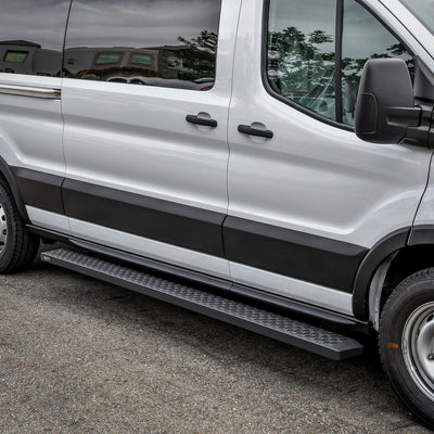 Grate Steps Running Boards <br> 2015-2025 Ford Transit-150 250 350 HD