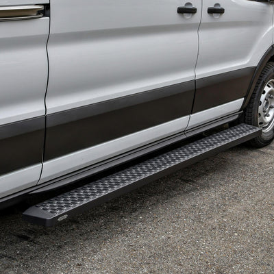 Grate Steps Running Boards <br> 2015-2025 Ford Transit-150 250 350 HD