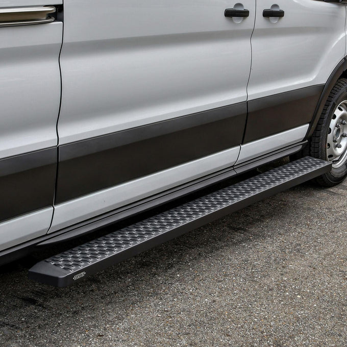 Grate Steps Running Boards <br> 2015-2025 Ford Transit-150 250 350 HD
