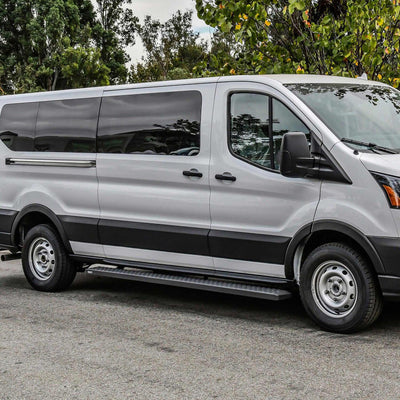 Grate Steps Running Boards <br> 2015-2025 Ford Transit-150 250 350 HD