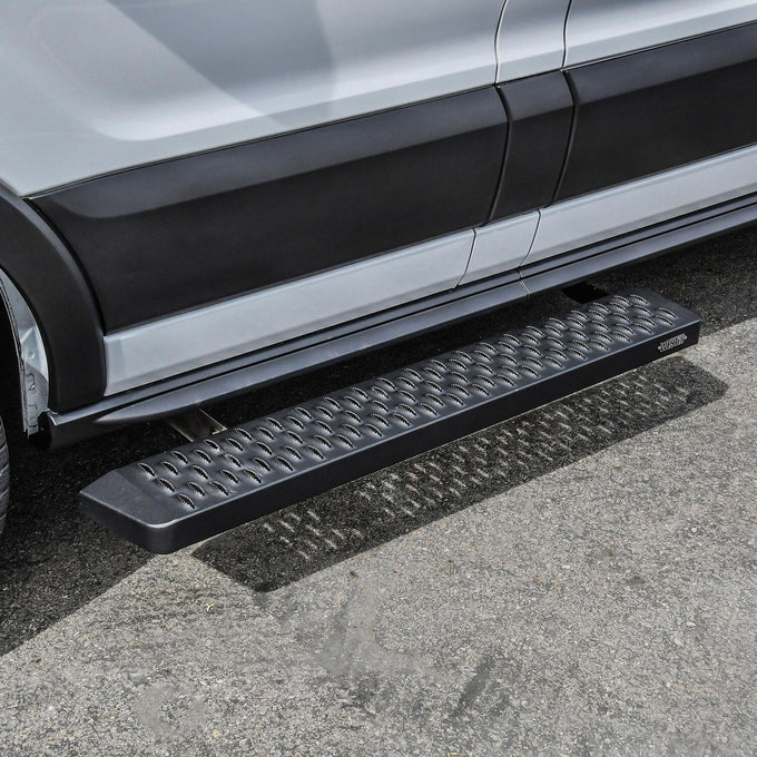 Grate Steps Running Boards <br> 2015-2025 Ford Transit-150 250 350 HD