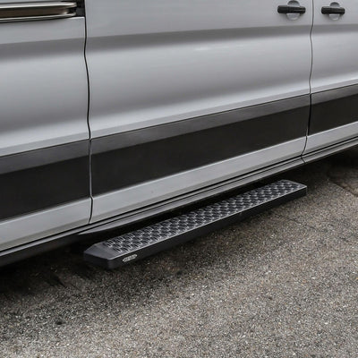 Grate Steps Running Boards <br> 15-25 Ford Transit-150 250 350 HD