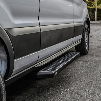 Grate Steps Running Boards <br> 15-25 Ford Transit-150 250 350 HD