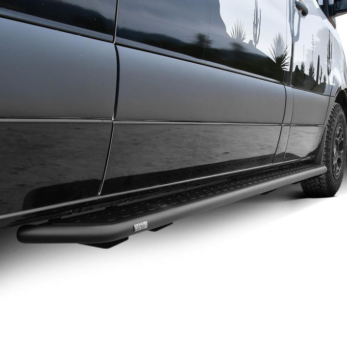 Outlaw Running Boards <br> 2019-2025 Mercedes-Benz Sprinter 2500-4500