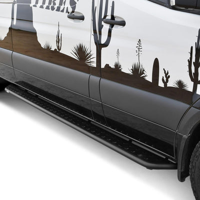 Outlaw Running Boards <br> 2019-2025 Mercedes-Benz Sprinter 2500-4500
