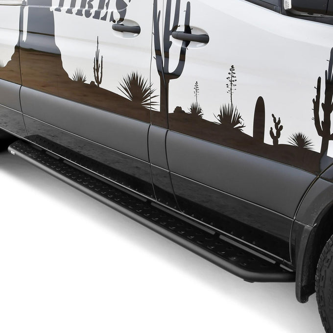 Outlaw Running Boards <br> 2019-2025 Mercedes-Benz Sprinter 2500-4500