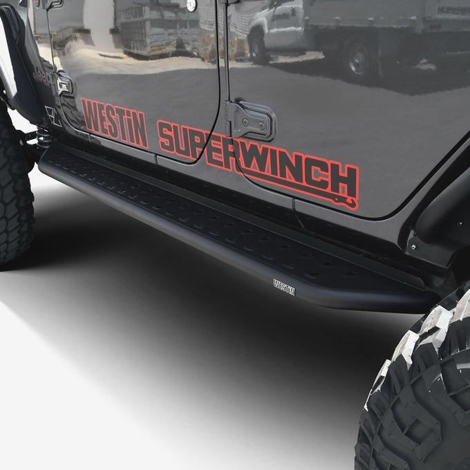 Outlaw Running Boards <br> 2018-2022 Jeep Wrangler