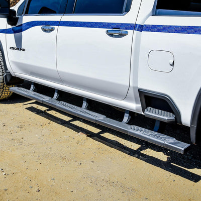 R5 M-Series XD Wheel to Wheel Nerf Step Bars <br> 20-26 Chevy Silverado GMC Sierra 2500 3500 HD
