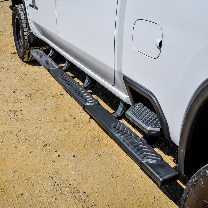 R5 M-Series XD Wheel to Wheel Nerf Step Bars <br> 20-26 Chevy Silverado GMC Sierra 2500 3500 HD