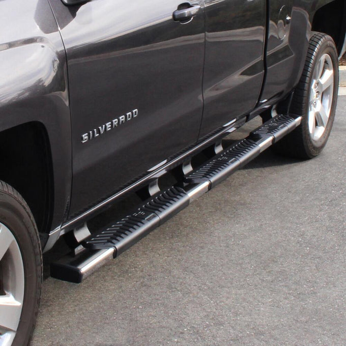 R5 M-Series Wheel-to-Wheel Nerf Step Bars <br> 07-19 Chevy Silverado GMC Sierra 2500 3500 HD