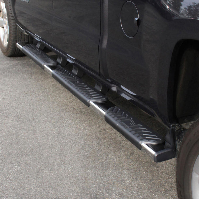 R5 M-Series Wheel-to-Wheel Nerf Step Bars <br> 07-19 Chevy Silverado GMC Sierra 2500 3500 HD