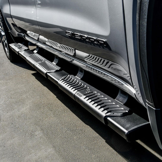 R5 M-Series Wheel-to-Wheel Nerf Step Bars <br> 19-26 Chevy Silverado GMC Sierra 1500