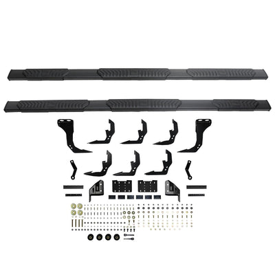 R5 M-Series Wheel-to-Wheel Nerf Step Bars <br> 19-26 Chevy Silverado GMC Sierra 1500