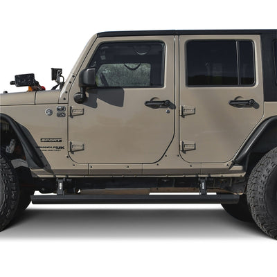 6in Wide Pro-e Electric Running Boards <br> 2007-2018 Jeep Wrangler JK