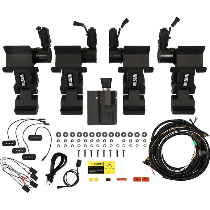 6in Wide Pro-e Electric Running Boards <br> 15-26 Ford F-150-F-550 Super Duty