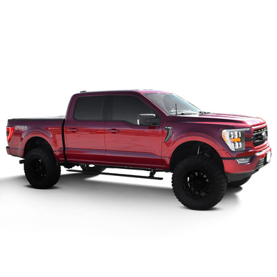6in Wide Pro-e Electric Running Boards <br> 15-25 Ford F-150-F-550 Super Duty