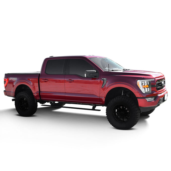 6in Wide Pro-e Electric Running Boards <br> 15-25 Ford F-150-F-550 Super Duty