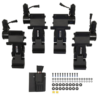 6in Wide Pro-e Electric Running Boards <br> 15-25 Ford F-150-F-550 Super Duty