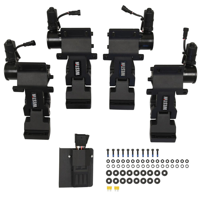 6in Wide Pro-e Electric Running Boards <br> 15-25 Ford F-150-F-550 Super Duty