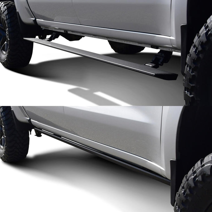 6in Wide Pro-e Electric Running Boards <br> 19-26 Chevy Silverado GMC Sierra 1500-3500 HD