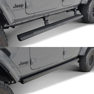 6in Wide Pro-e Electric Running Boards <br> 2020-2025 Jeep Gladiator