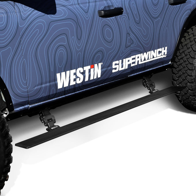 6in Wide Pro-e Electric Running Boards <br> 2021-2025 Ford Bronco