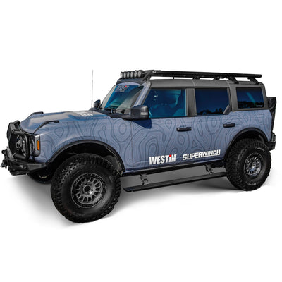 6in Wide Pro-e Electric Running Boards <br> 2021-2025 Ford Bronco