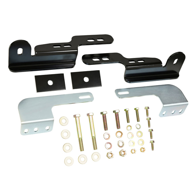 Safari Light Bar Mount Kit, Black <br> 96-01 Ford Explorer Ranger Mercury B-Series