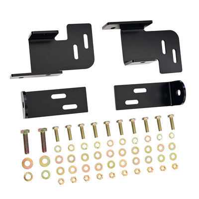 Safari Light Bar Mount Kit, Black <br> 02-09 Chevy Trailblazer GMC Envoy