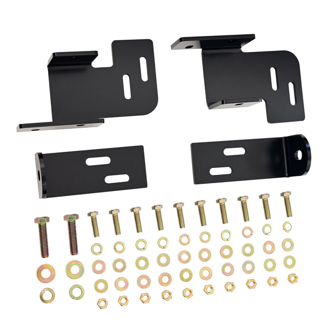 Safari Light Bar Mount Kit, Black <br> 02-09 Chevy Trailblazer GMC Envoy
