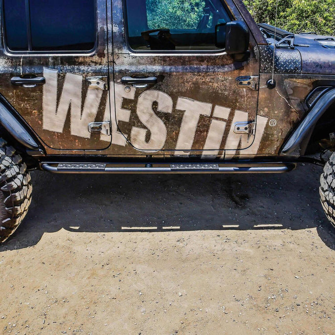 Running Boards <br> 2018-2025 Jeep Wrangler