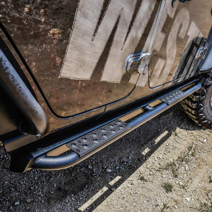 Running Boards <br> 2018-2025 Jeep Wrangler