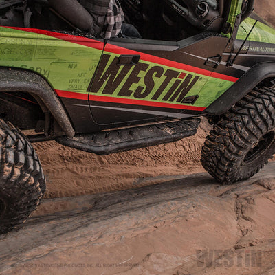 Triple Tube Rock Rail Steps <br> 2007-2018 Jeep Wrangler JK