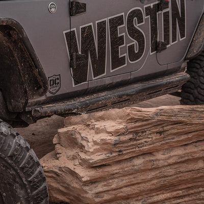 Triple Tube Rock Rail Steps <br> 2007-2018 Jeep Wrangler JK