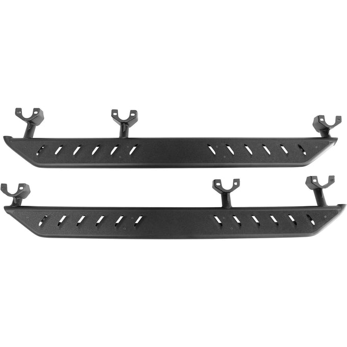 Triple Tube Rock Rail Steps <br> 2007-2018 Jeep Wrangler JK