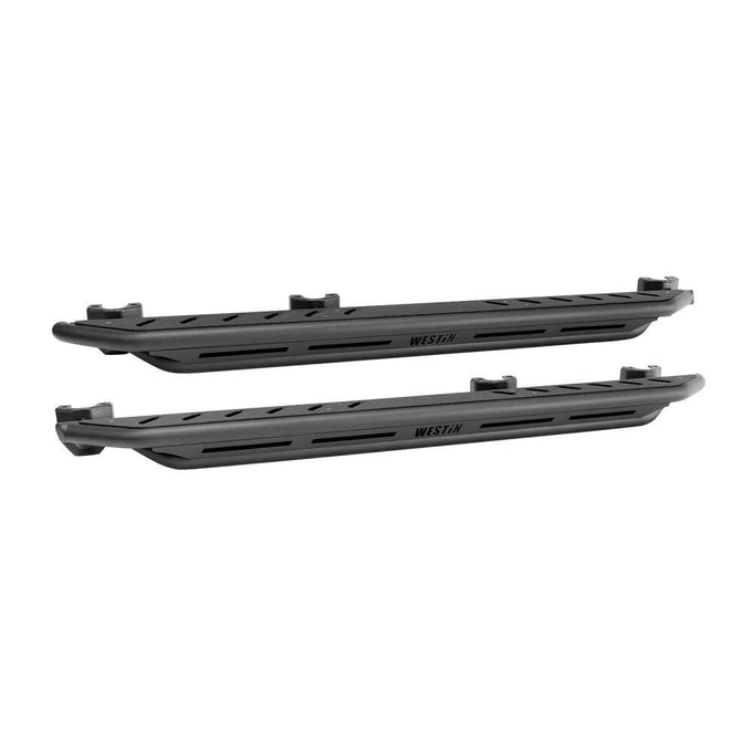 Triple Tube Rock Rail Steps <br> 2018-2025 Jeep Wrangler