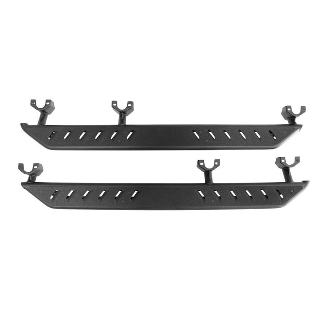 Triple Tube Rock Rail Steps <br> 2018-2025 Jeep Wrangler