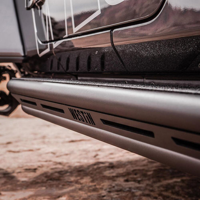 Triple Tube Rock Rail Steps <br> 2018-2025 Jeep Wrangler