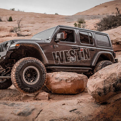 Triple Tube Rock Rail Steps <br> 2018-2025 Jeep Wrangler