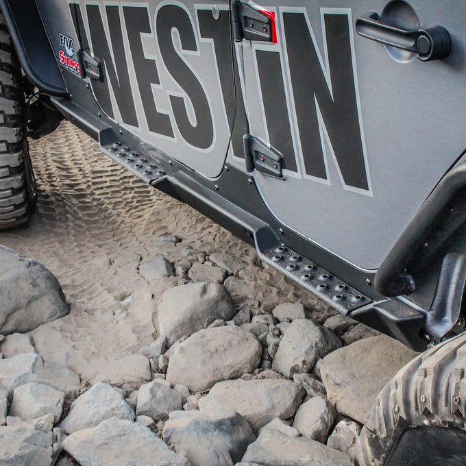Rock Slider Steps <br> 2007-2018 Jeep Wrangler JK