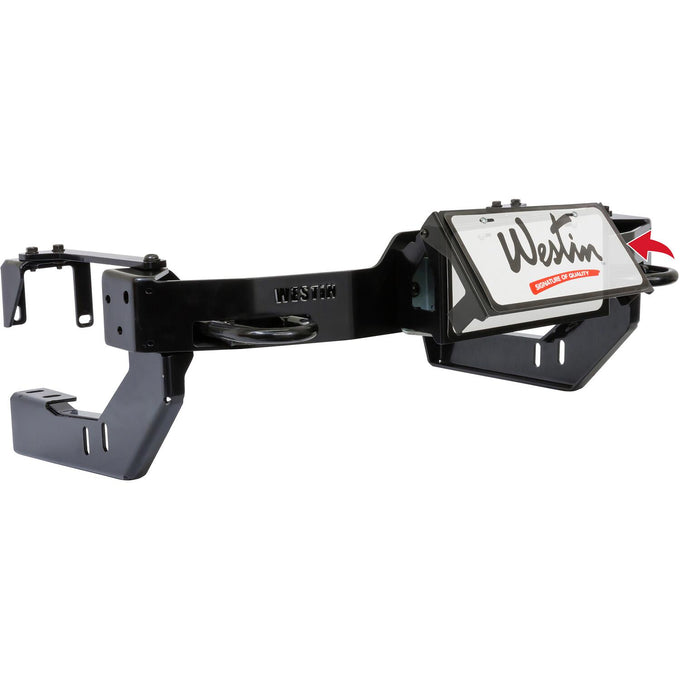 Winch Mount License Plate Re-locator <br> Universal Fit
