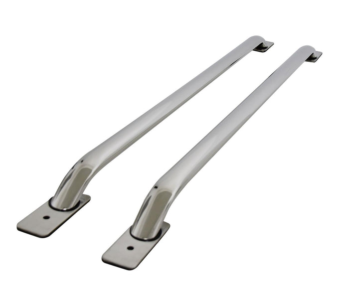Platinum Oval Bed Rails <br> 07-13 Chevy GMC Ford Dodge Ram 1500