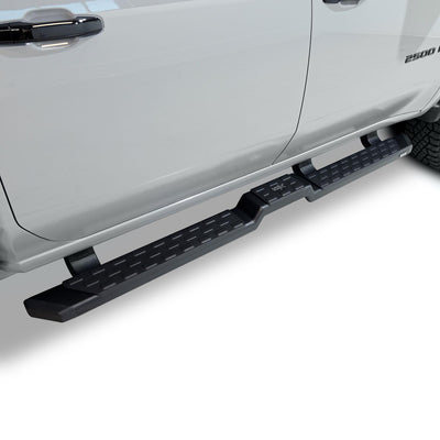 5in wide HDX Running Boards <br> 19-26 Chevy Silverado GMC Sierra 1500-3500 HD