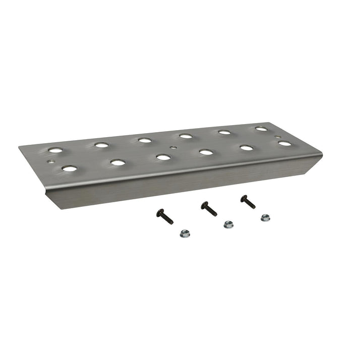 HDX Stainless Drop Step Plate Kit 6in. w/Screws <br> Universal Fit