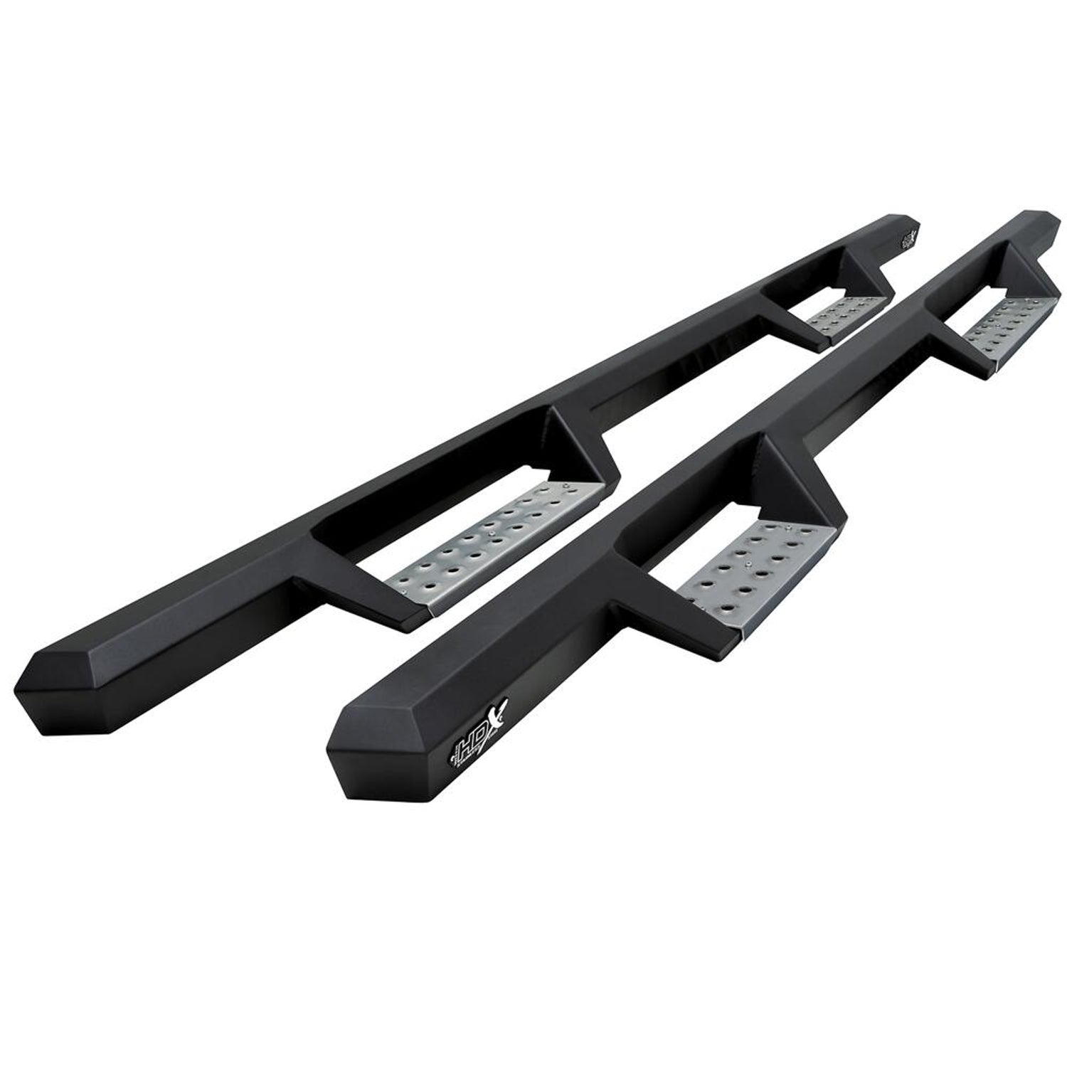 HDX Stainless Drop Nerf Step Bars <br> 04-19 Chevy Silverado GMC Sierra 1500-3500 HD