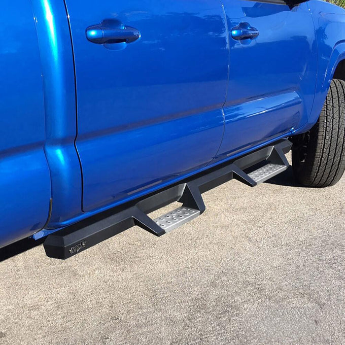 HDX Stainless Drop Nerf Step Bars <br> 2005-2023 Toyota Tacoma